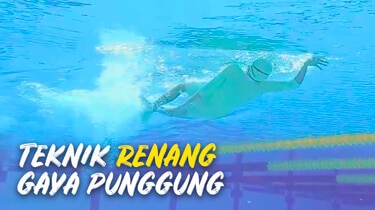 Teknik Renang Gaya Punggung