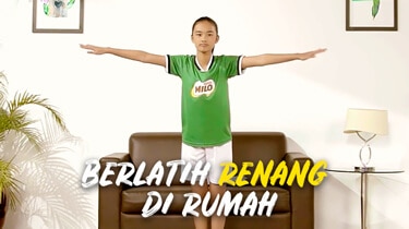 Berlatih Renang di Rumah
