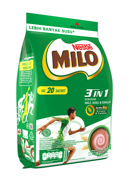 MILO 3in1 Polybag 20x35