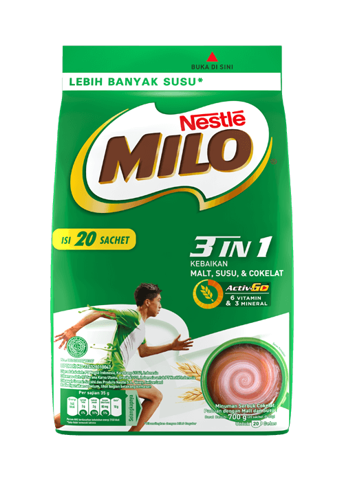 MILO 3in1 Polybag 20x35