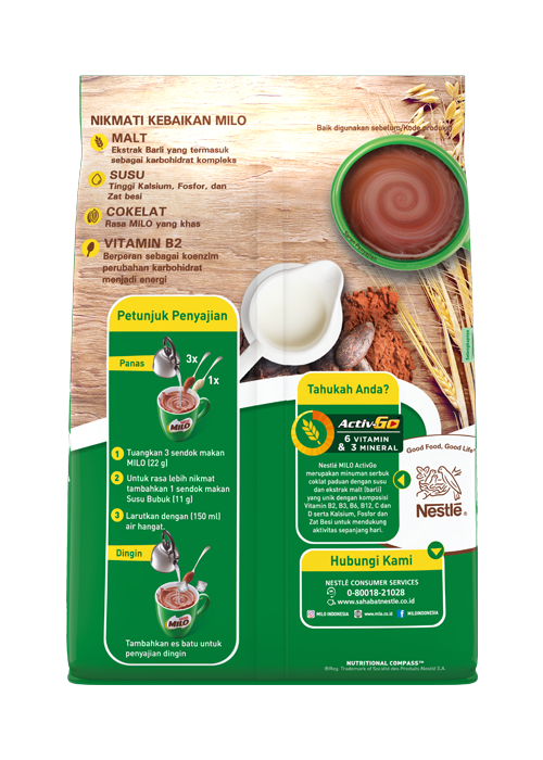 MILO Activ-Go Pouch 990g