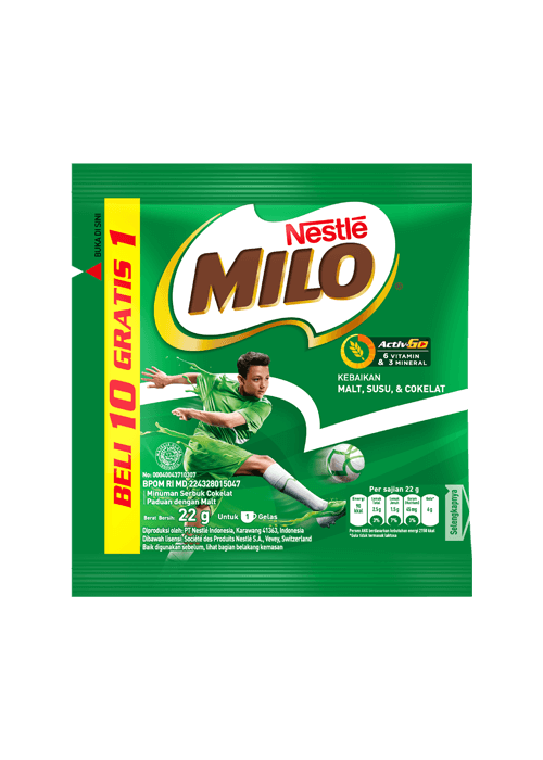 Produk MILO, Berikan Susu MILO untuk Energi Setiap Hari!