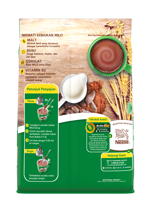 produk milo activ-go pouch 300g