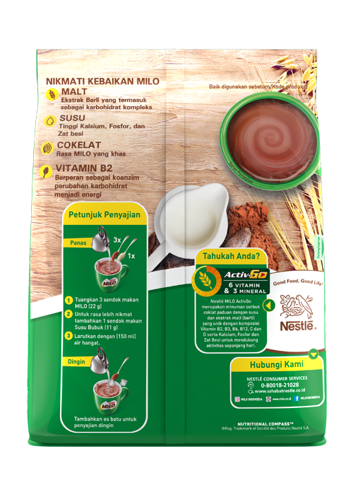 produk milo activ-go pouch 790g