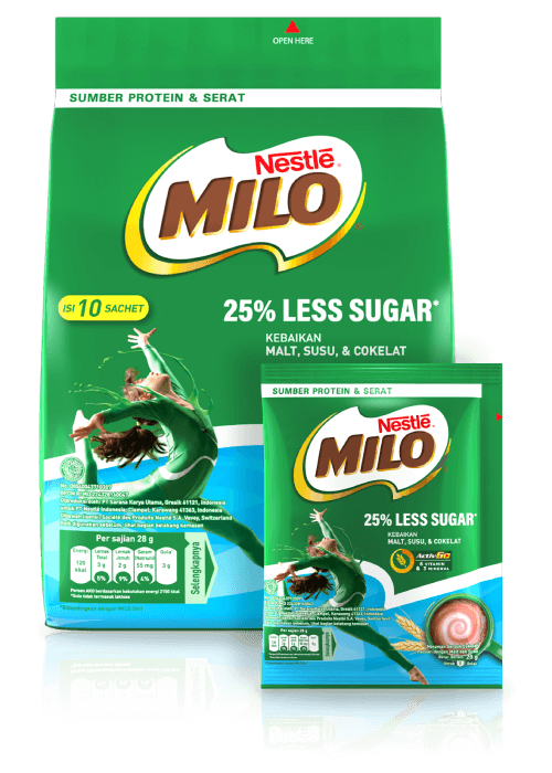 MILO Less Sugar