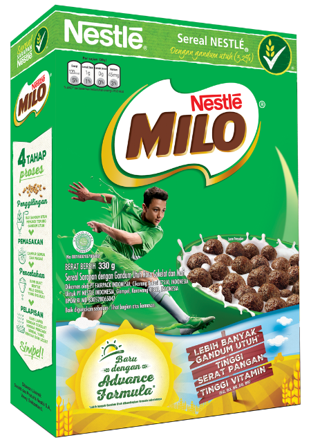 Produk Milo Sereal Boks 330g