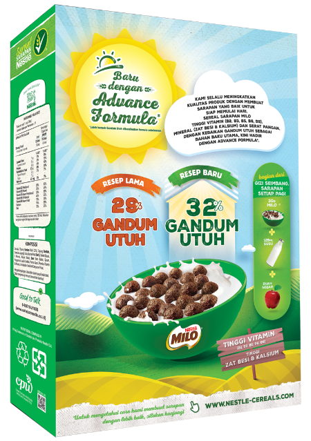 Produk Milo Sereal Boks 330g