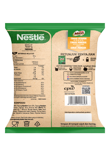 Produk Milo Sereal Pouch 70g
