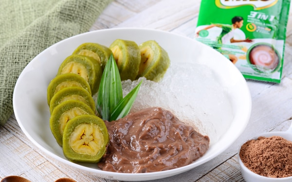MILO Es Pisang Ijo