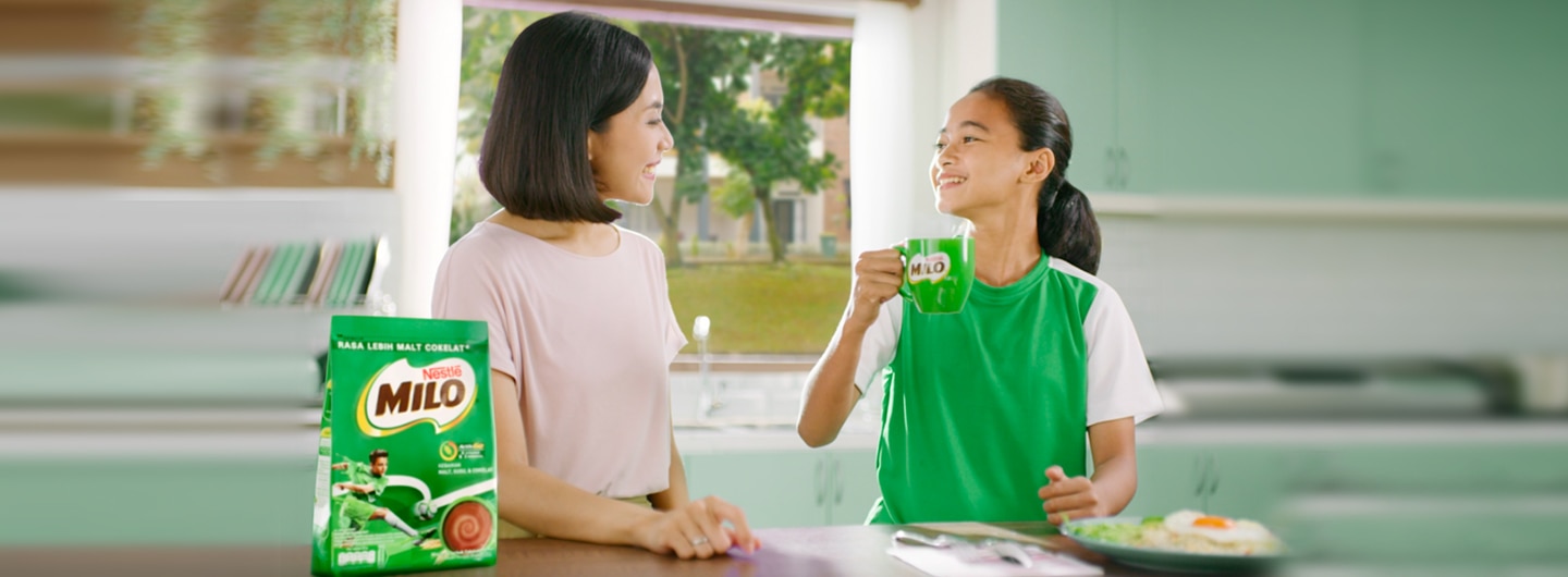 Komposisi Susu MILO Bubuk Untuk Anak Aktif