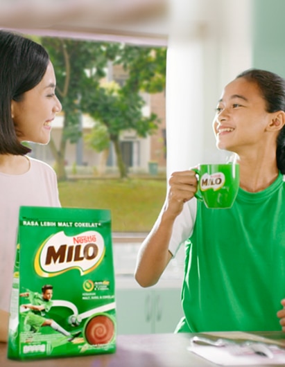 Komposisi Susu MILO Bubuk Untuk Anak Aktif