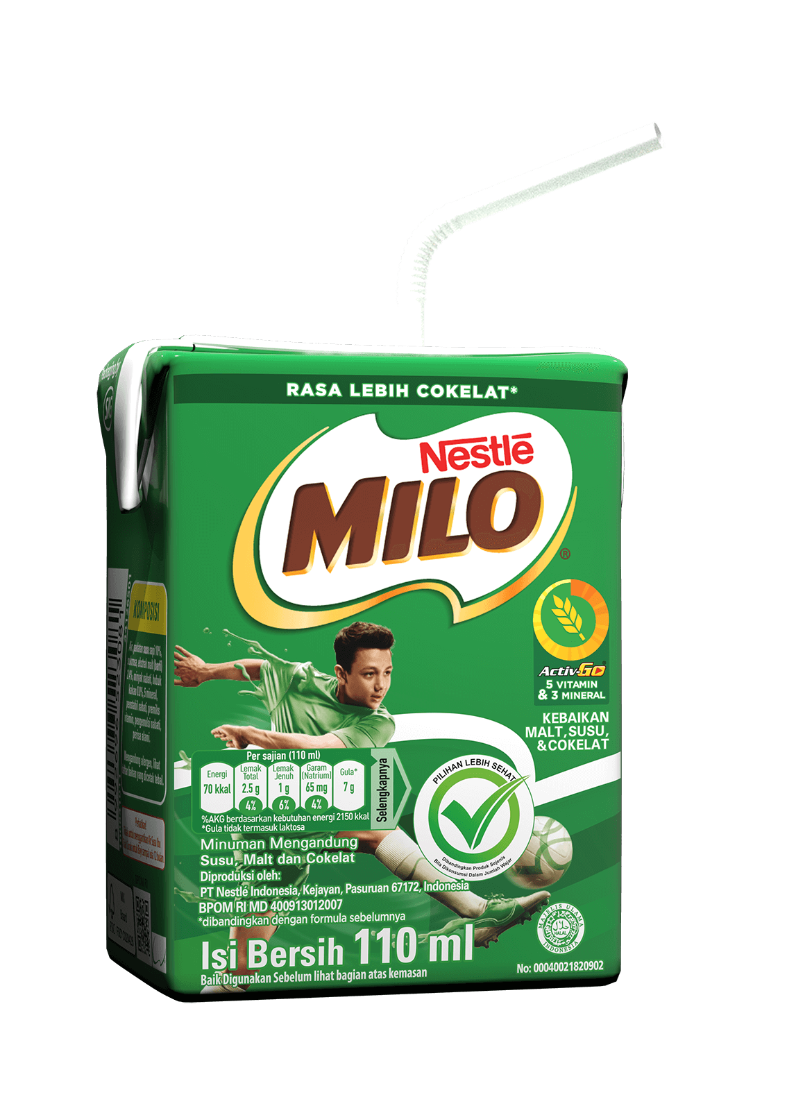 Produk Milo UHT Kotak 110ml