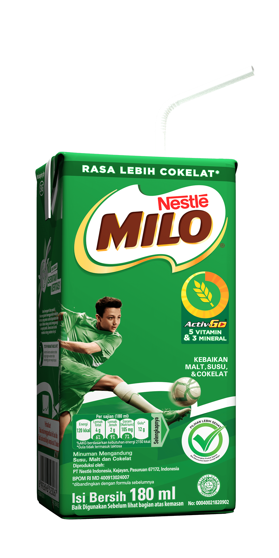 Produk MILO Kotak UHT 180ml