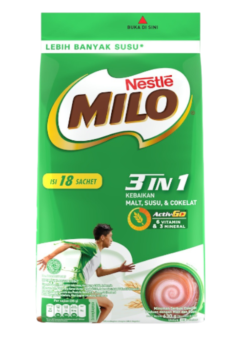 MILO 3in1 Polybag 18x35