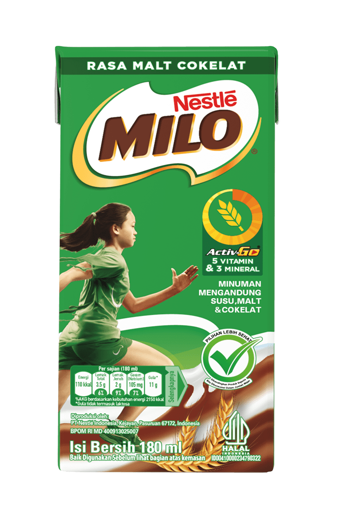 Produk MILO Kotak UHT 180ml