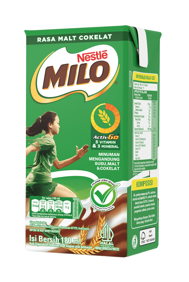 Produk MILO Kotak UHT 180ml
