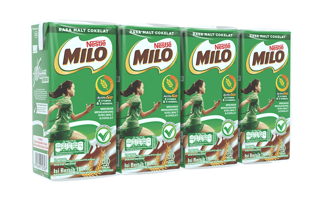 MILO UHT Kotak 4x180ml