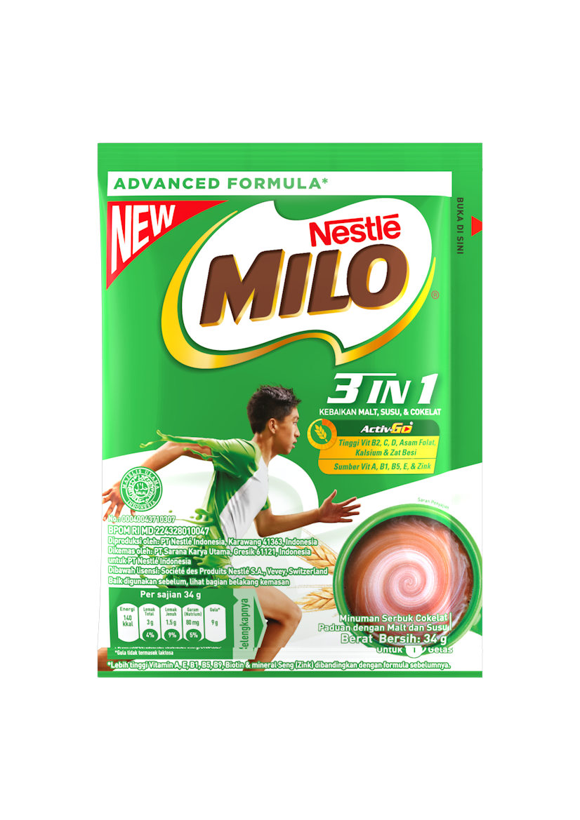 produk milo 3in1 sachet 34g