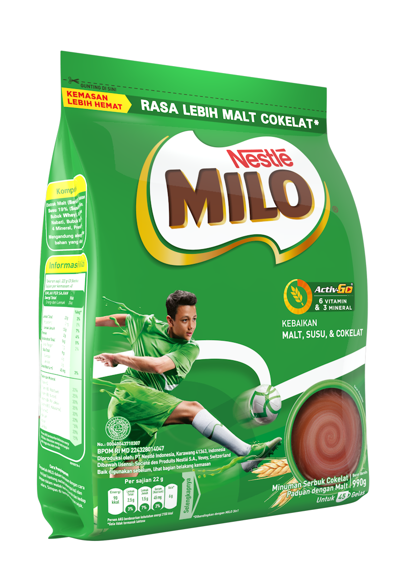 MILO Activ-Go Pouch 990gr
