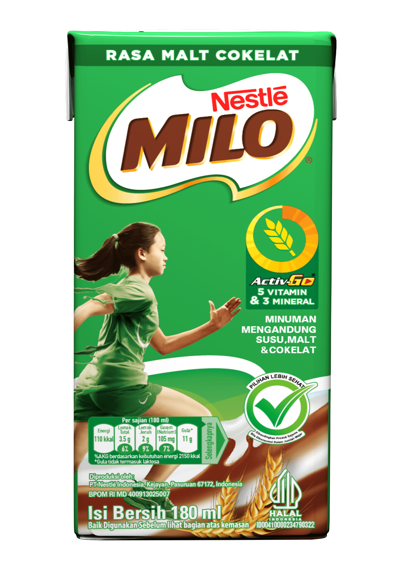 Rangkaian Produk Milo Siap Minum MILO Indonesia