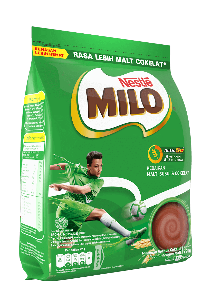 MILO Activ-Go Pouch 990gr