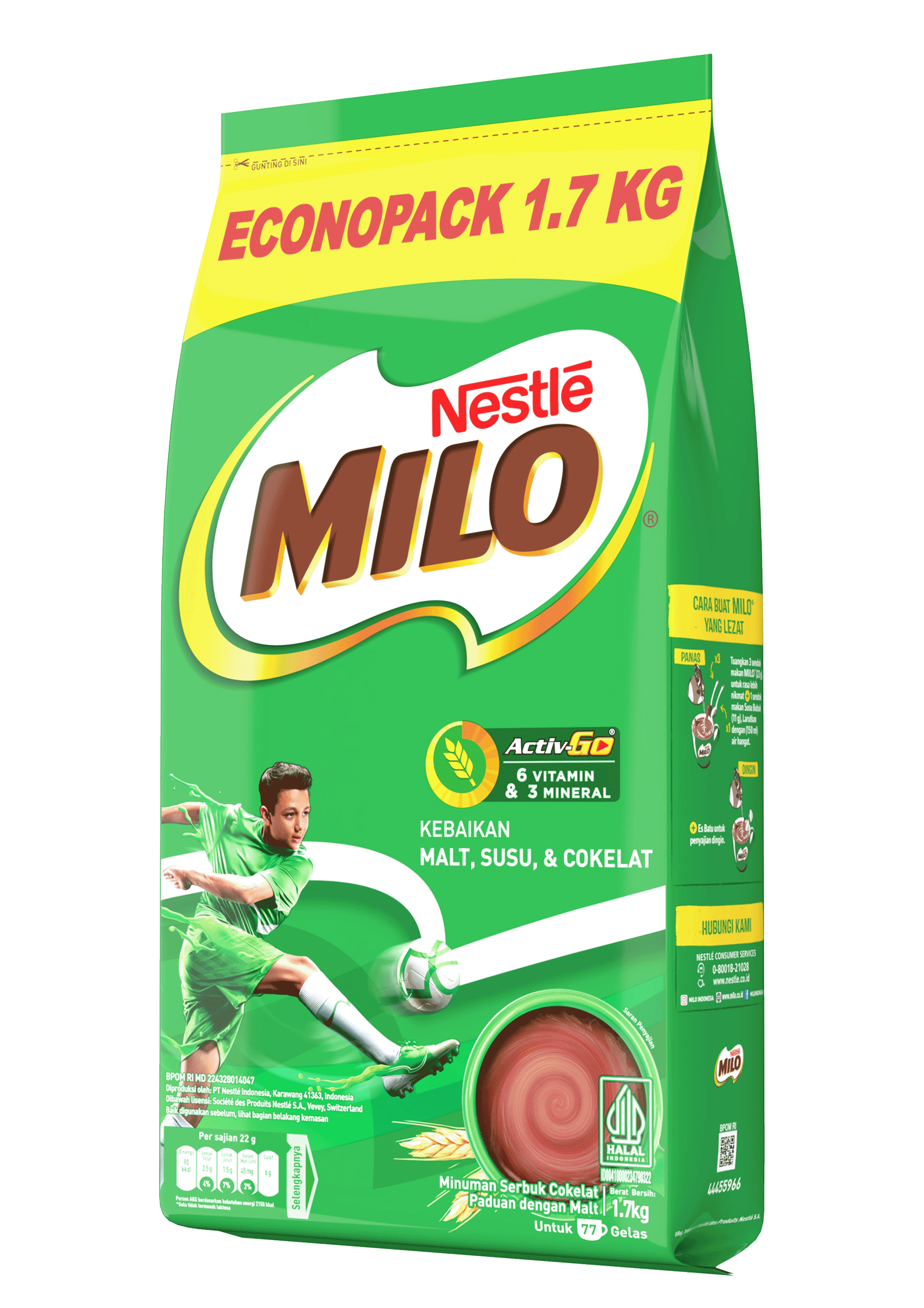 MILO Activ-Go Pouch 1,7kg