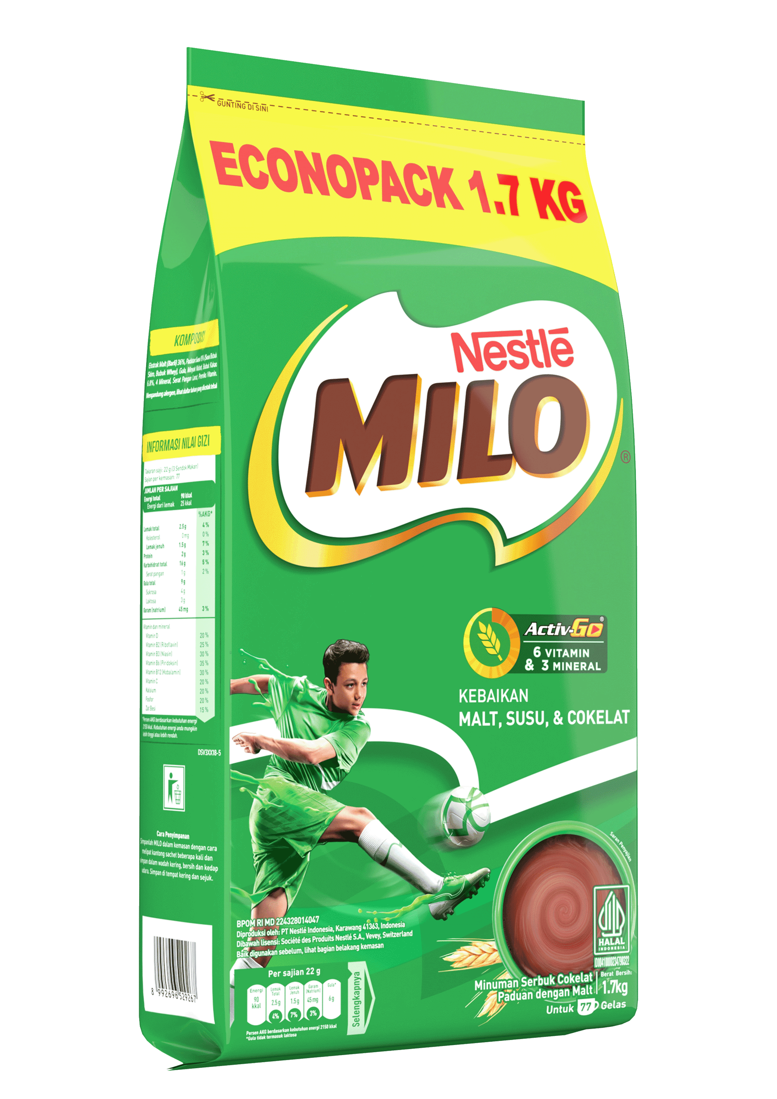 MILO Activ-Go Pouch 1,7kg