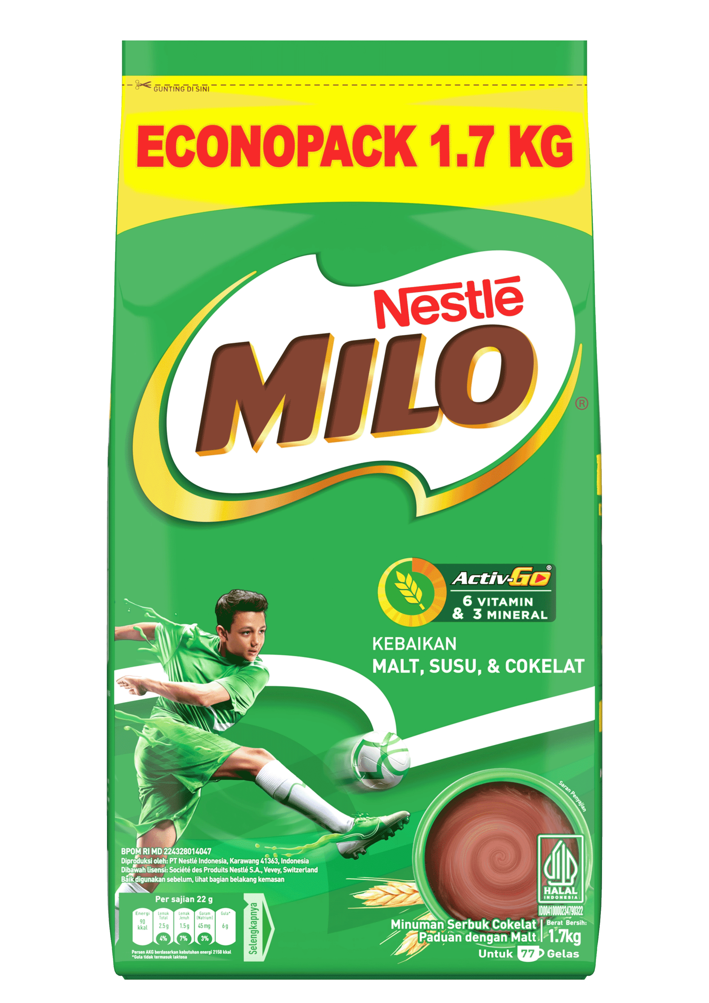 MILO Activ-Go Pouch 1,7kg