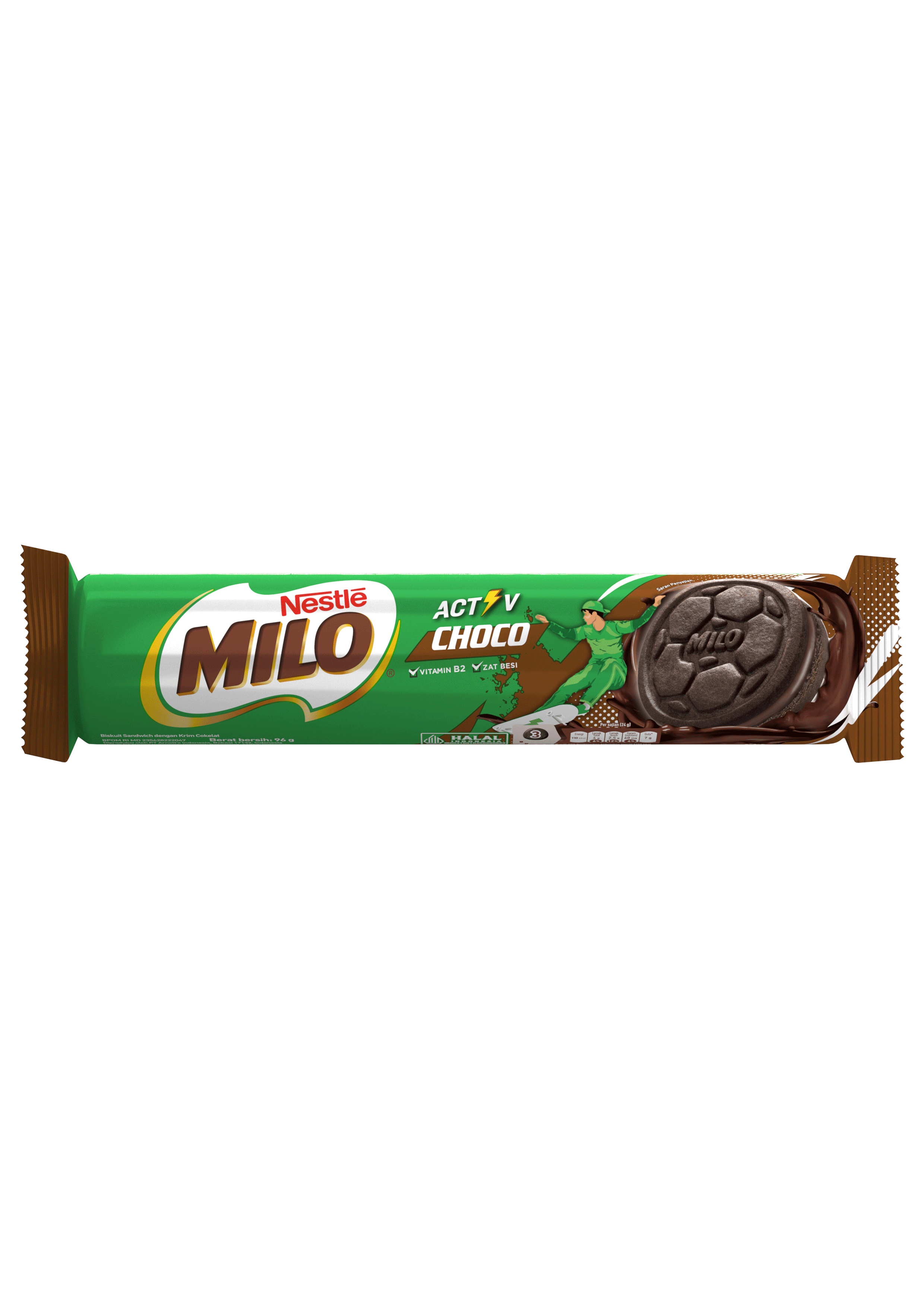 MILO Activ Choco Biscuit 96gr