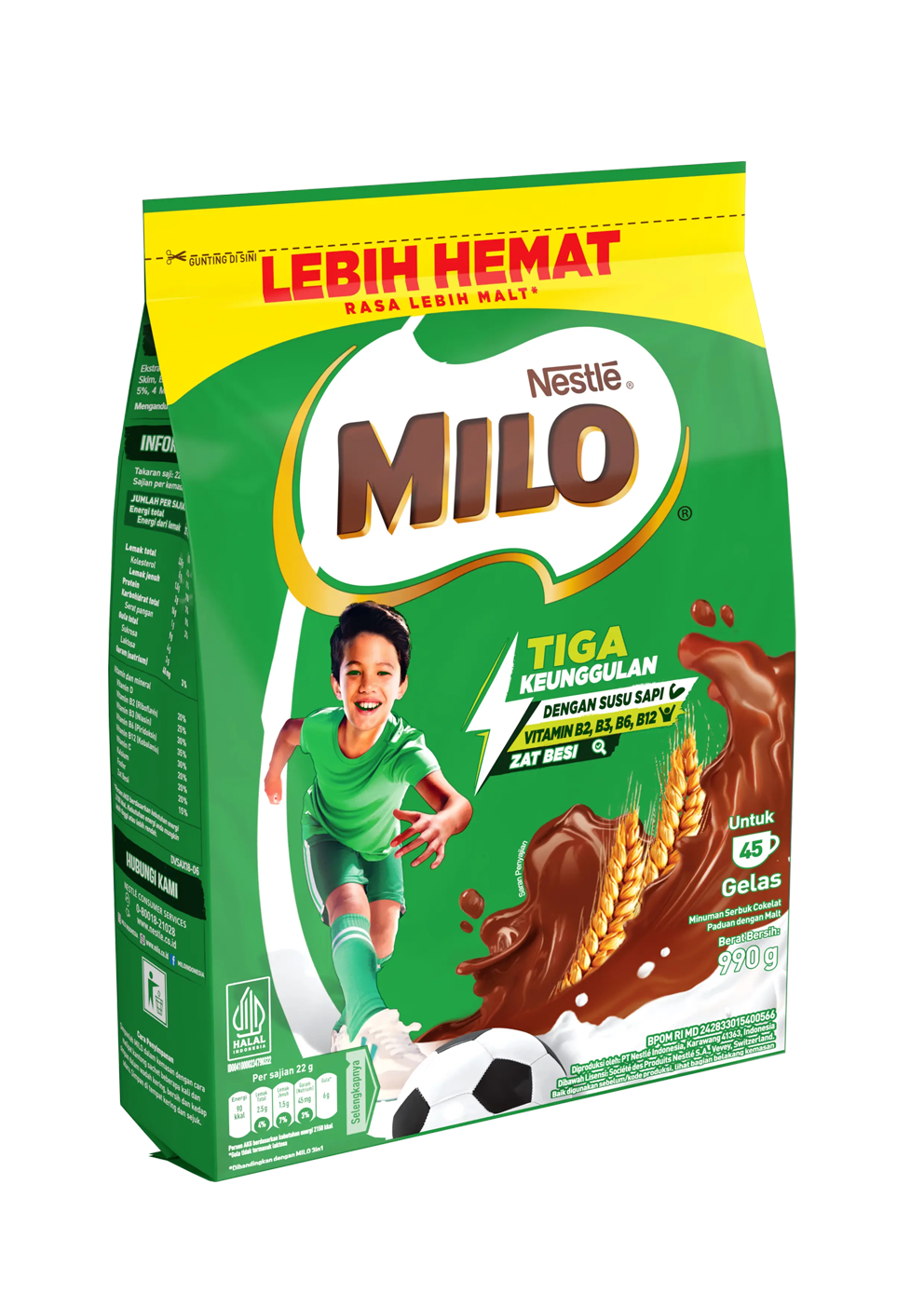 MILO Activ-Go Pouch 990gr