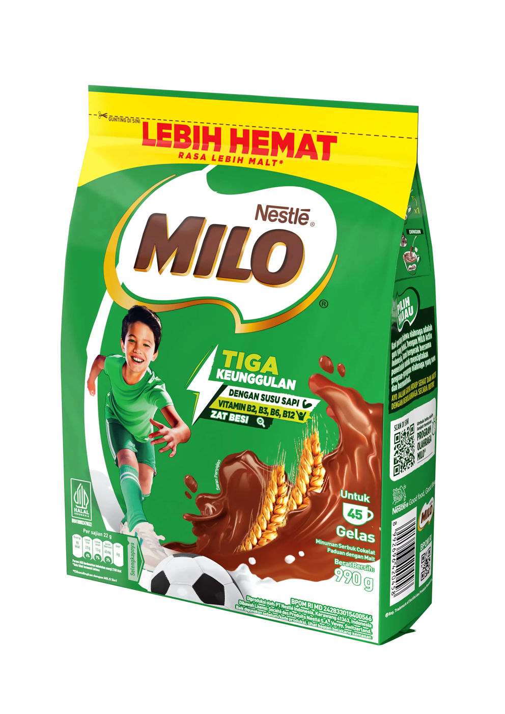 MILO Activ-Go Pouch 990gr