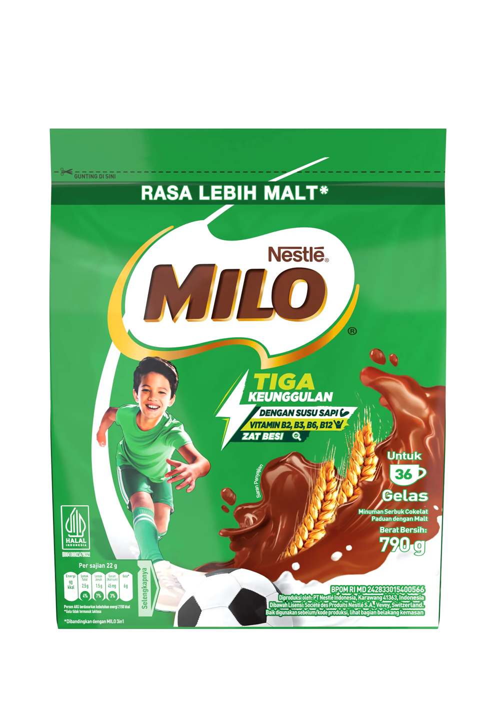 produk milo activ-go pouch 790g