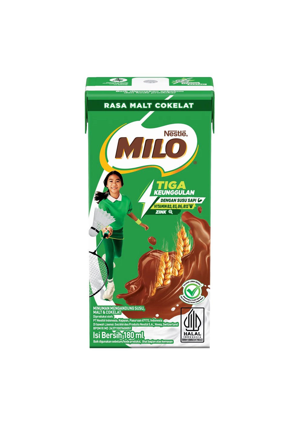 Produk MILO Kotak UHT 180ml