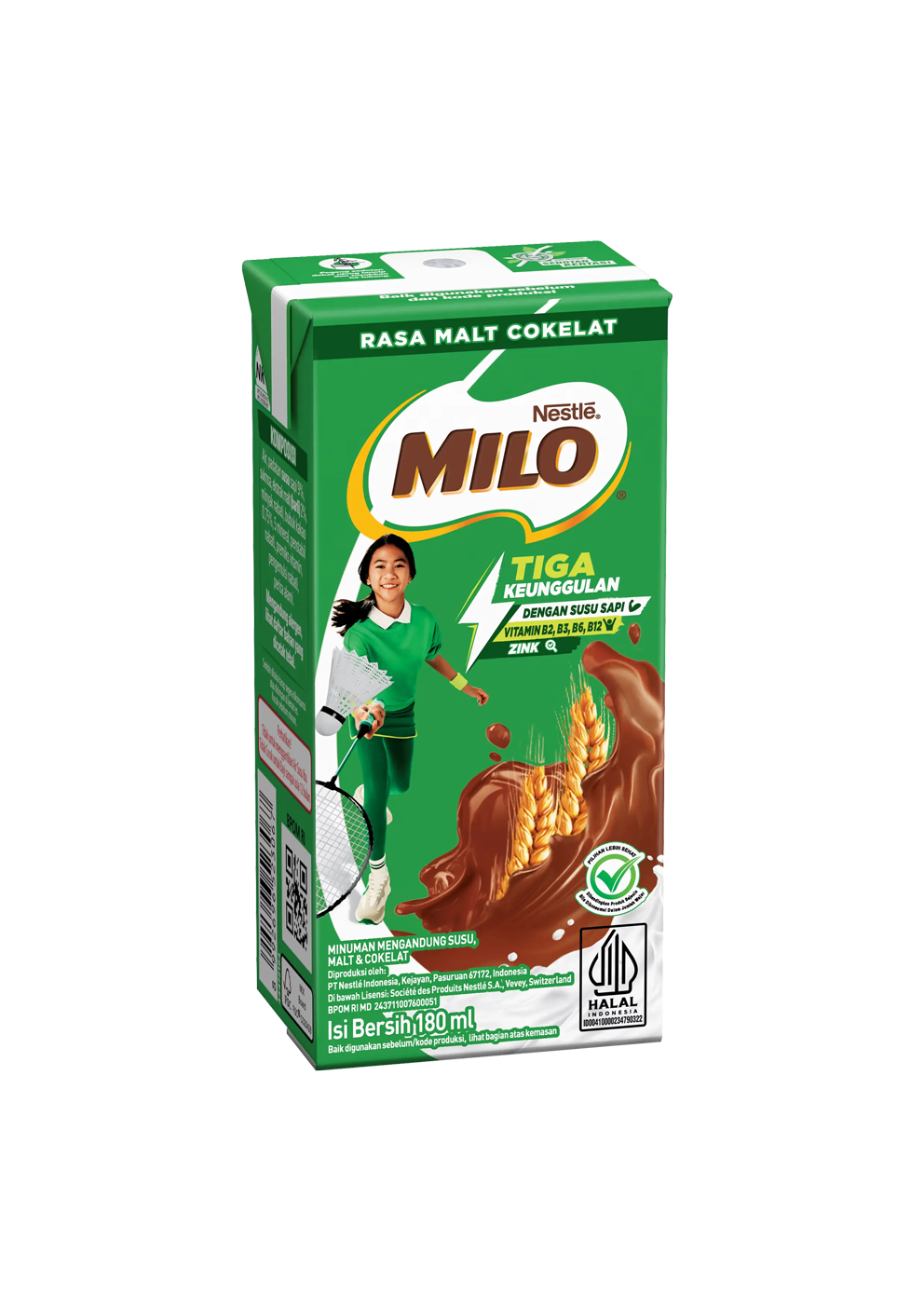 Produk MILO Kotak UHT 180ml