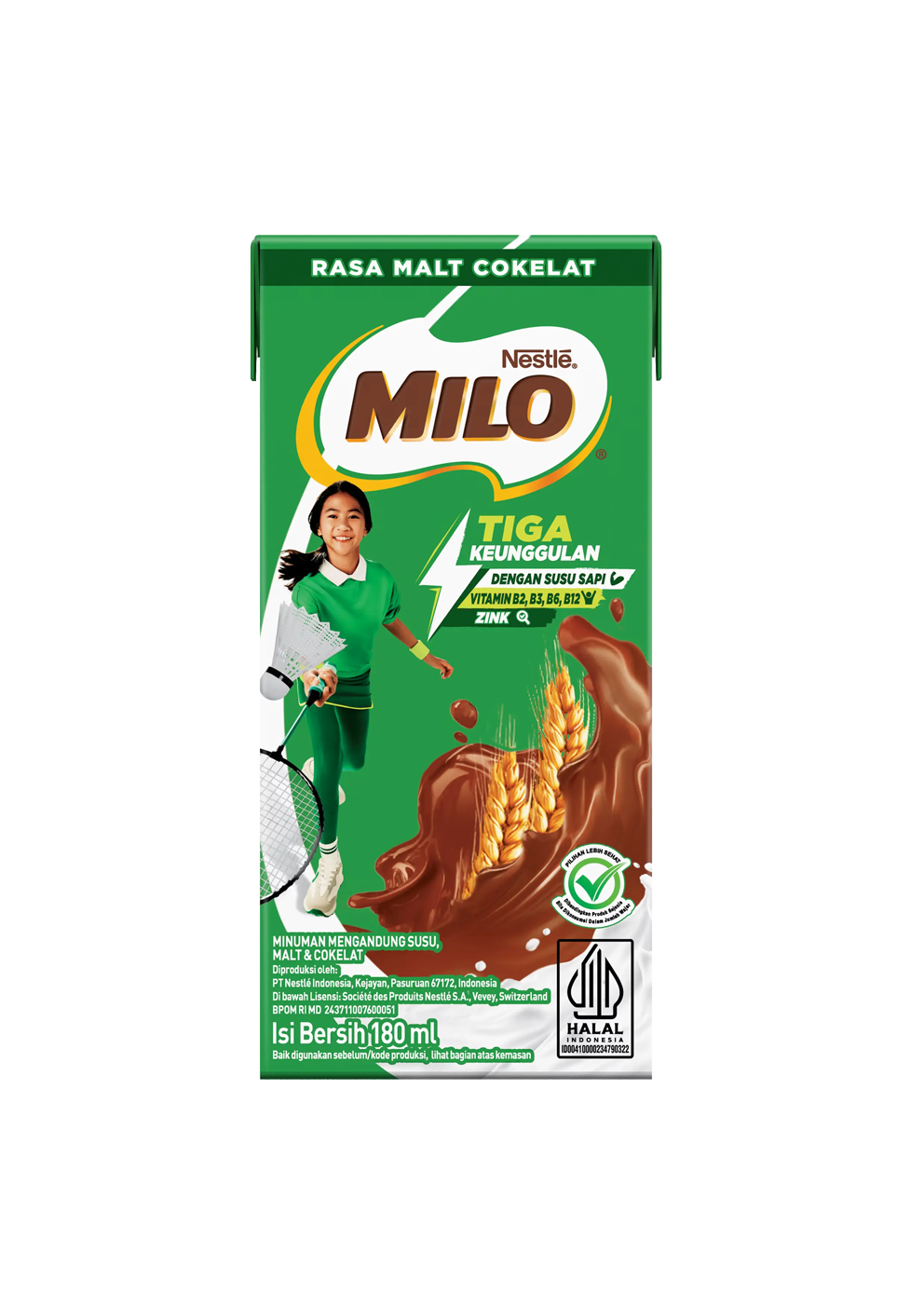 Produk MILO Kotak UHT 180ml