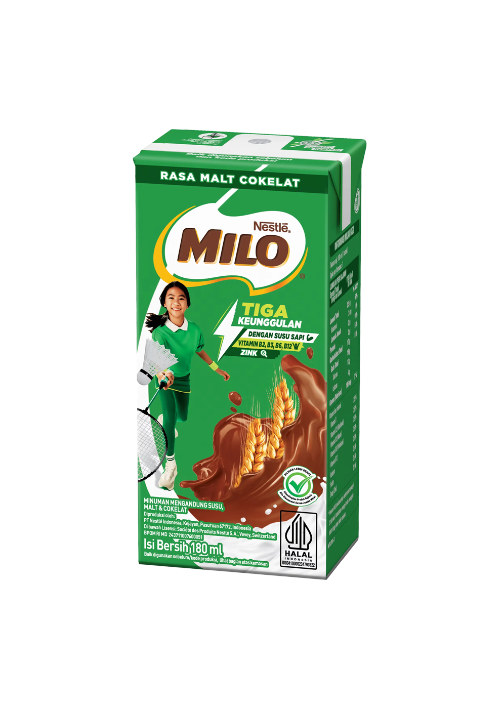 Produk MILO Kotak UHT 180ml