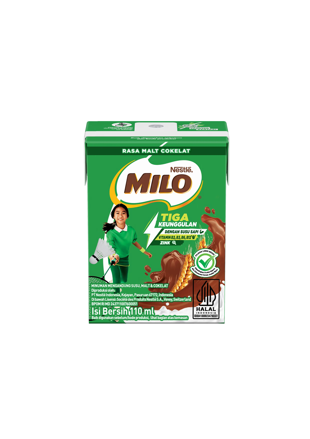 Produk Milo UHT Kotak 110ml