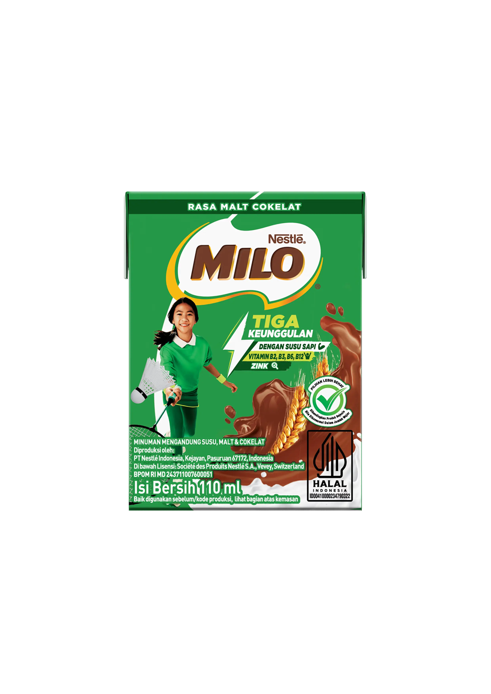 Produk Milo UHT Kotak 110ml