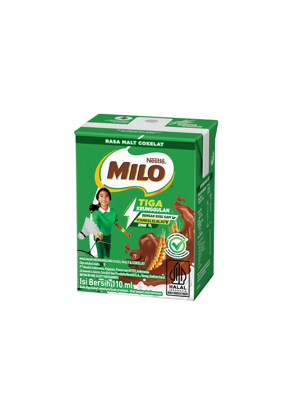 Produk Milo UHT Kotak 110ml
