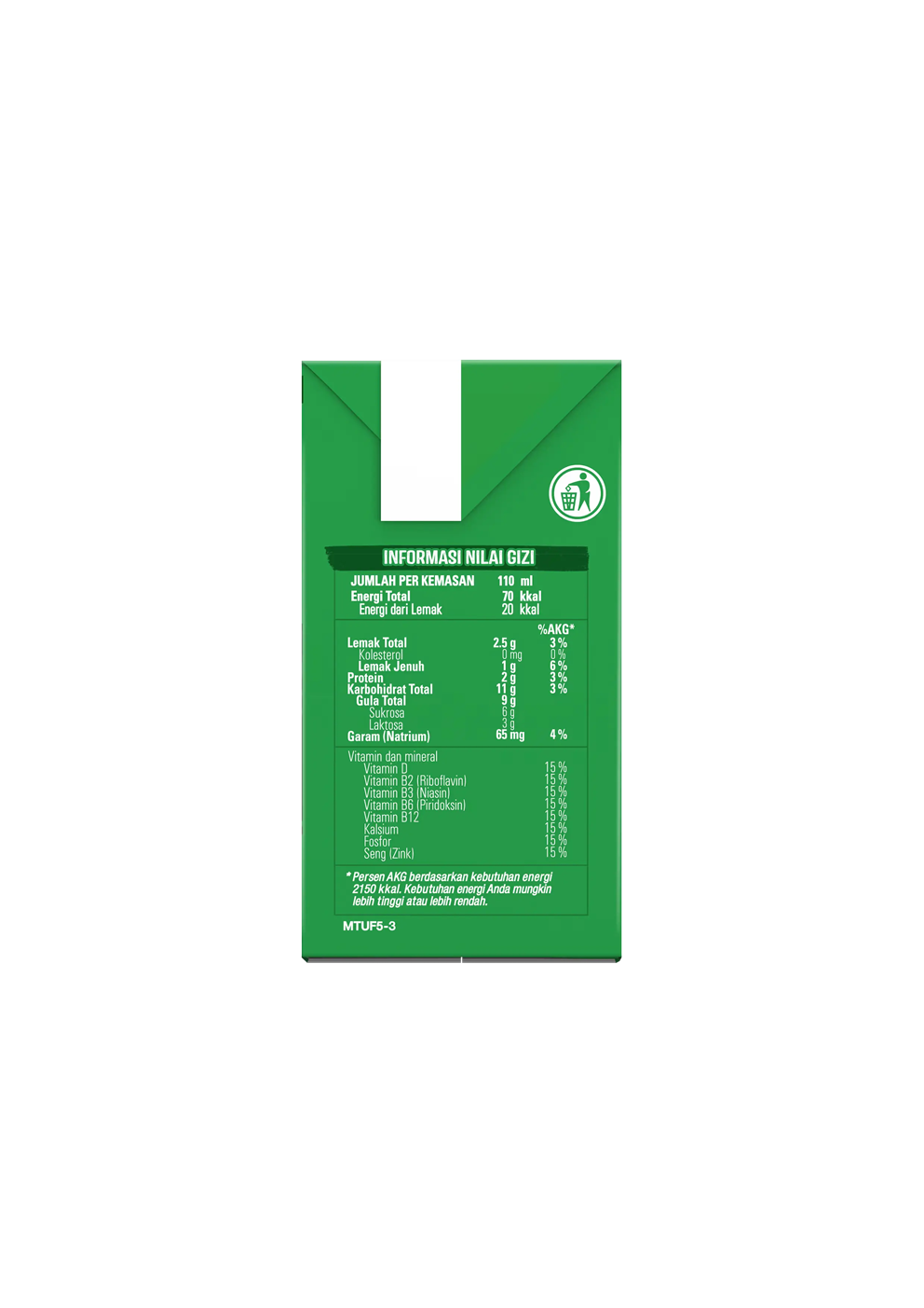 Produk Milo UHT Kotak 110ml
