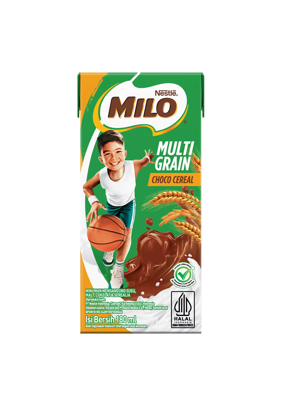 MILO NutriActiv Choco Sereal Multigrain 180ml