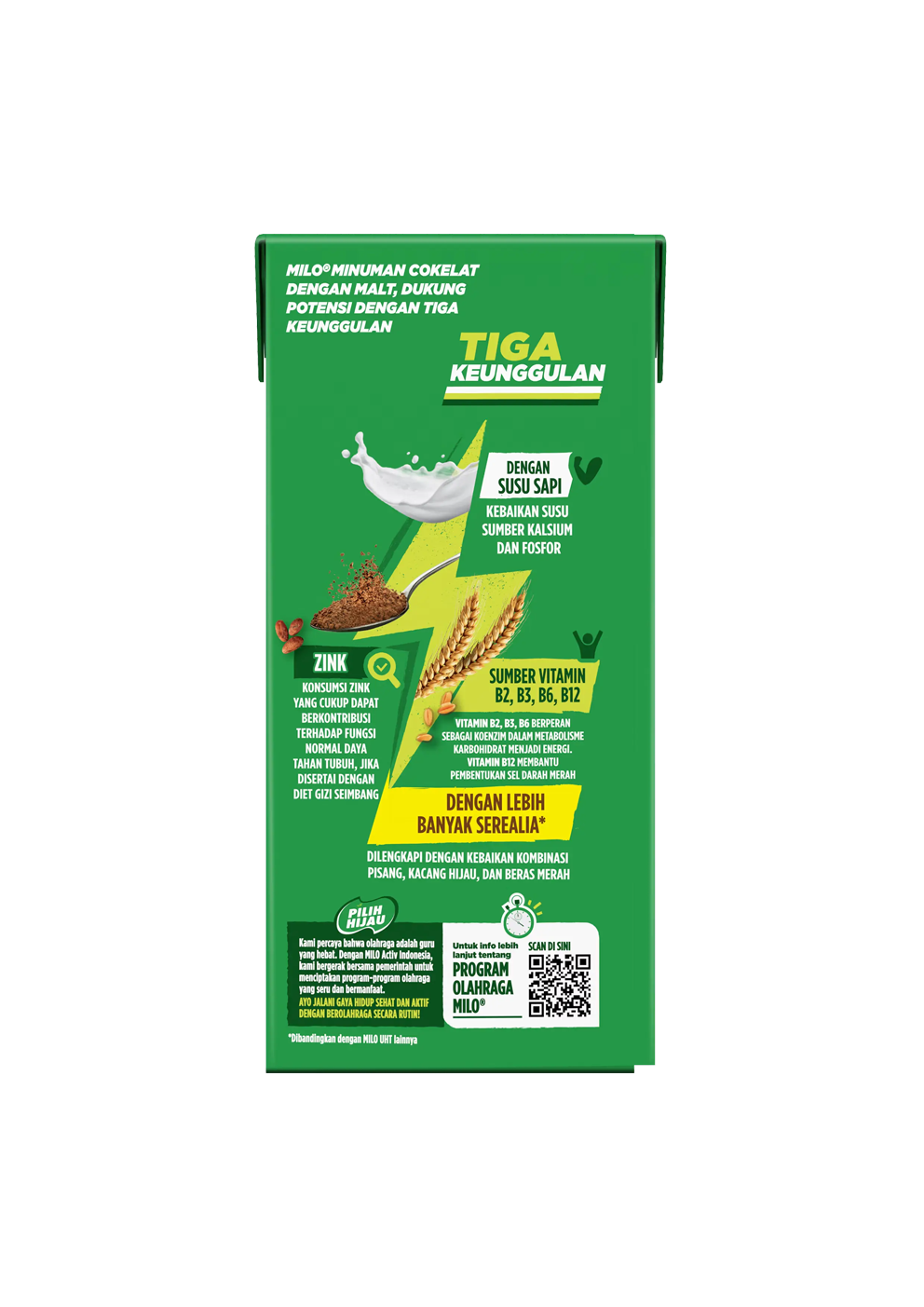 MILO Nutri Activ Choco Banana Multigrain 180ml