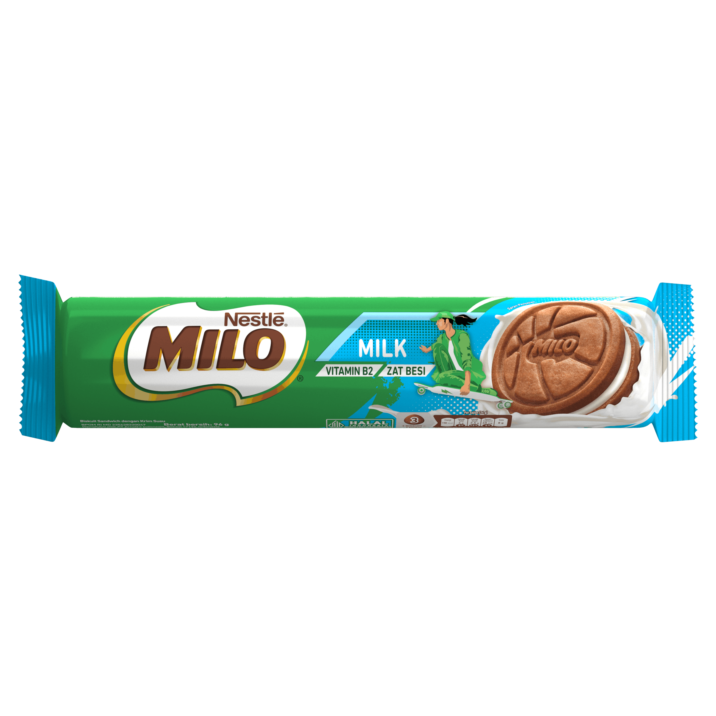 MILO Activ Milk Biscuit 96gr
