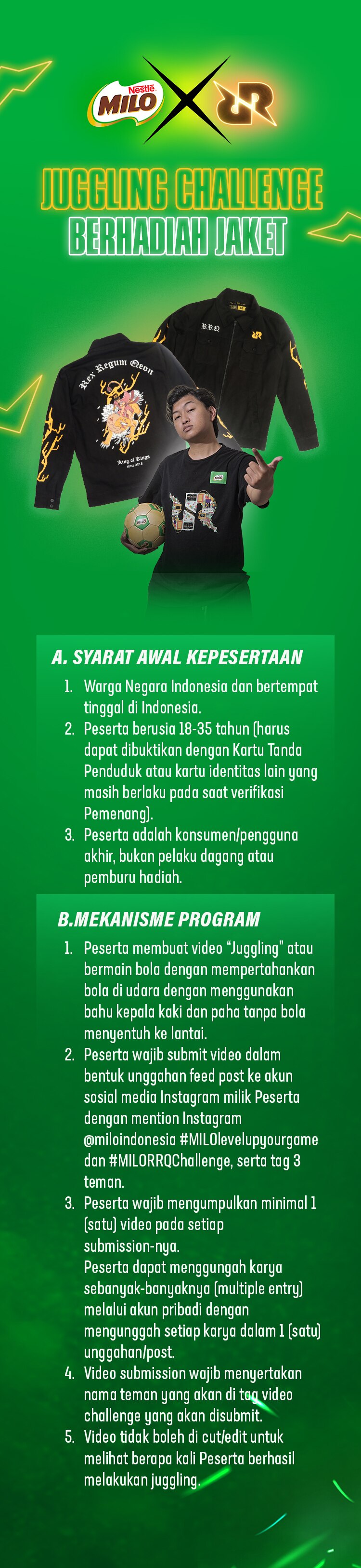 MILO E-Sports RRQ Challenge