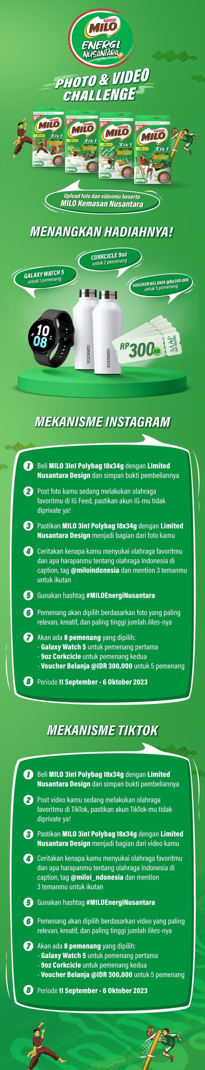 MILO Nusantara Pack Competition