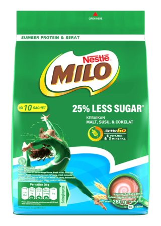 MILO Less Sugar
