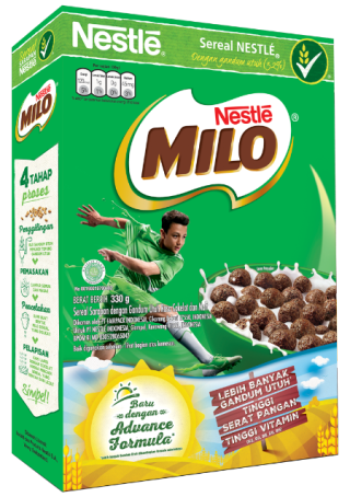 Produk Milo Sereal Boks 330g