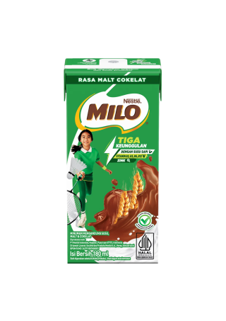 Produk MILO Kotak UHT 180ml