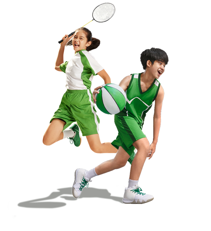 boy girl sport