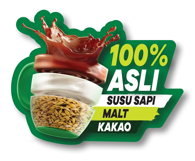 100% Susu Sapi Malt Kakao